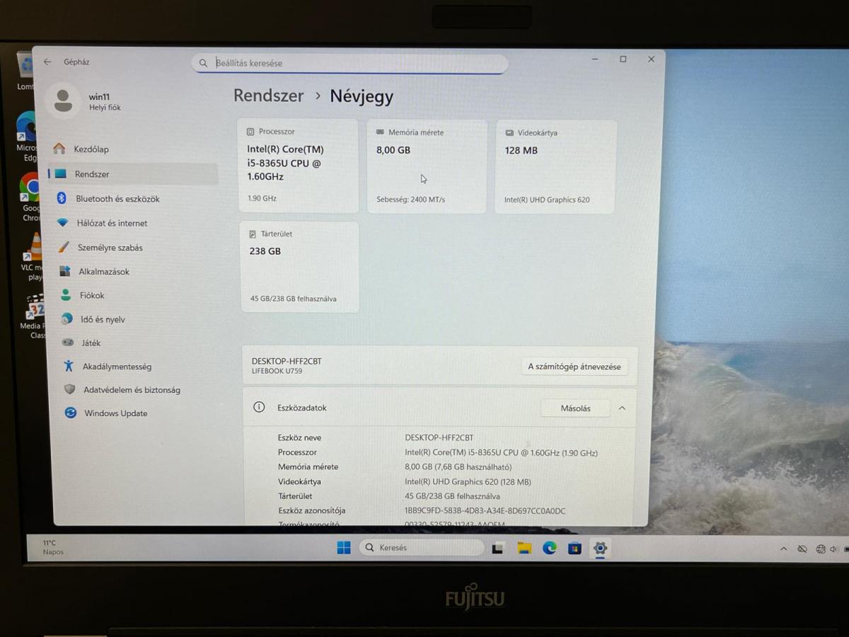 Fujitsu LIFEBOOK U759